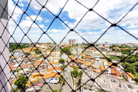 Vista da Varanda da Sala de apartamento para alugar com 3 quartos, 86m² em Vila Eldízia, Santo André