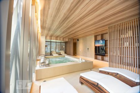 Studio à venda com 36m², 1 quarto e 1 vagaSpa