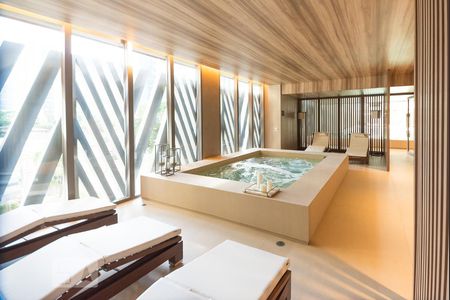 Studio à venda com 36m², 1 quarto e 1 vagaSpa