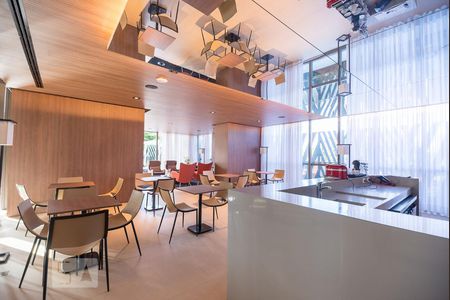 Studio à venda com 36m², 1 quarto e 1 vagaBar Lounge