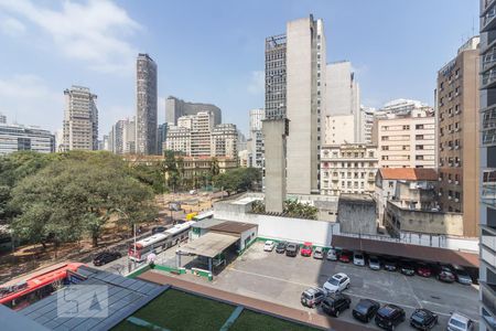 Vista de kitnet/studio para alugar com 1 quarto, 28m² em Santa Efigênia, São Paulo