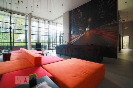 Studio para alugar com 30m², 1 quarto e 1 vagaHall