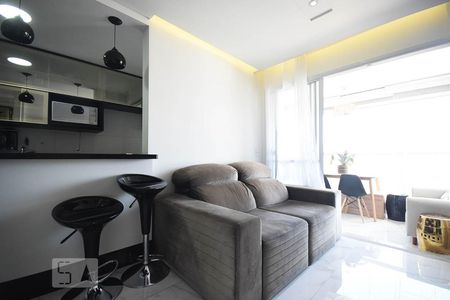 Sala de apartamento para alugar com 1 quarto, 49m² em Vila Andrade, São Paulo