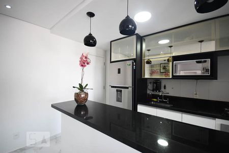 Cozinha de apartamento para alugar com 1 quarto, 49m² em Vila Andrade, São Paulo