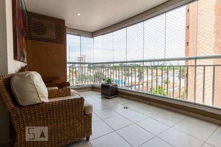 Varanda de apartamento à venda com 2 quartos, 80m² em Chácara Santo Antônio (zona Sul), São Paulo