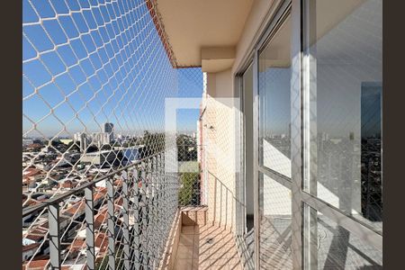 Varanda da Sala de apartamento para alugar com 2 quartos, 58m² em Vila Amélia, São Paulo