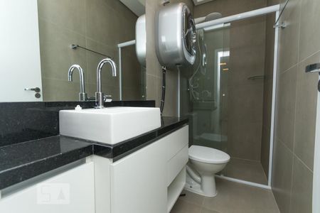 Studio para alugar com 20m², 1 quarto e sem vaga Studio para alugar com 20m², 1 quarto e sem vagaBanheiro