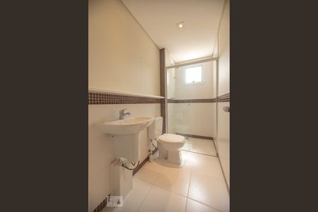 Banheiro Social  de apartamento à venda com 3 quartos, 164m² em Engordadouro, Jundiaí