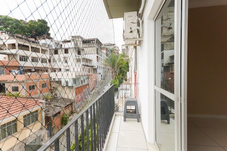 Varanda sala de apartamento para alugar com 2 quartos, 60m² em Tijuca, Rio de Janeiro