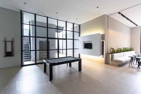 Studio para alugar com 30m², 1 quarto e 1 vagaSalão de Jogos
