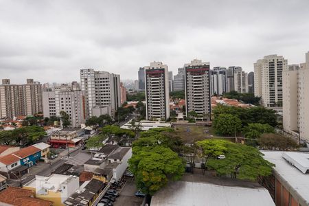 Vista Sala de apartamento à venda com 2 quartos, 85m² em Chácara Santo Antônio (zona Sul), São Paulo