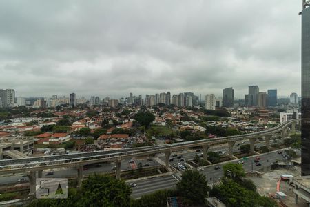 Vista de apartamento à venda com 1 quarto, 40m² em Brooklin Paulista, São Paulo