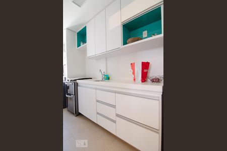 Apartamento à venda com 57m², 1 quarto e 1 vagaCozinha