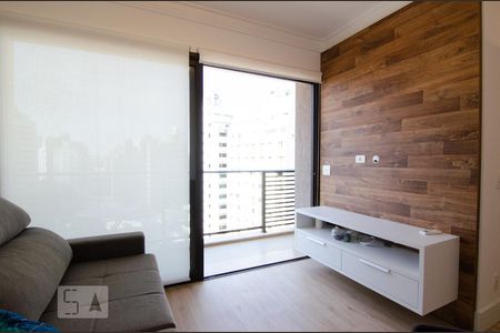 Sala de apartamento à venda com 1 quarto, 57m² em Cambuí, Campinas