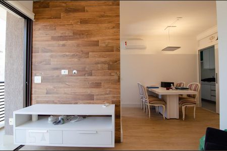 Sala de apartamento à venda com 1 quarto, 57m² em Cambuí, Campinas