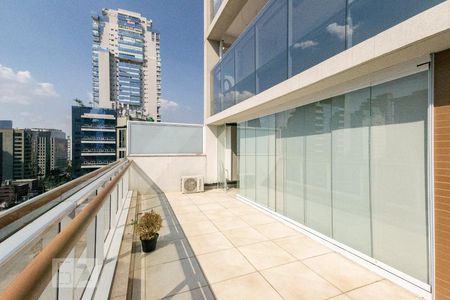 Apartamento para alugar com 76m², 1 quarto e 2 vagasVaranda