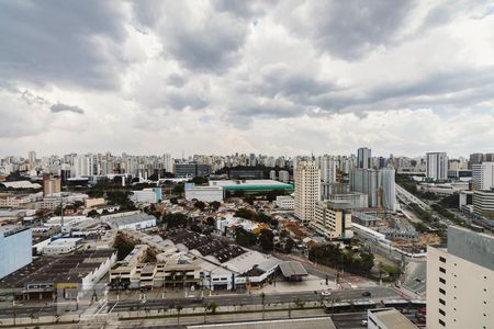 Varanda Vista de apartamento para alugar com 1 quarto, 45m² em Várzea da Barra Funda, São Paulo
