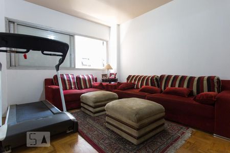 Sala de TV de apartamento à venda com 4 quartos, 230m² em Pinheiros, São Paulo