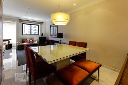 sala de jantar de apartamento para alugar com 3 quartos, 156m² em Jardim Anália Franco, São Paulo