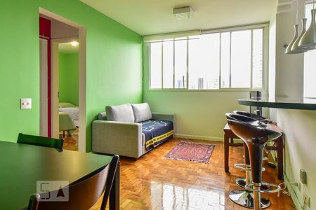 Sala de apartamento para alugar com 2 quartos, 68m² em Brooklin Paulista, São Paulo