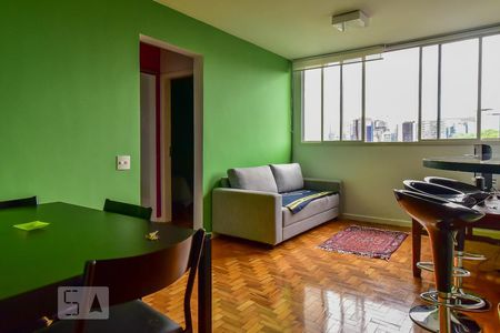Sala de apartamento para alugar com 2 quartos, 68m² em Brooklin Paulista, São Paulo