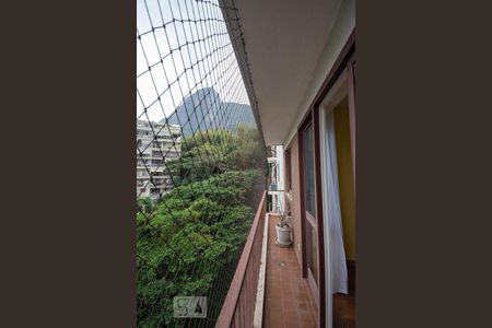 Varanda de apartamento à venda com 1 quarto, 59m² em Humaitá, Rio de Janeiro