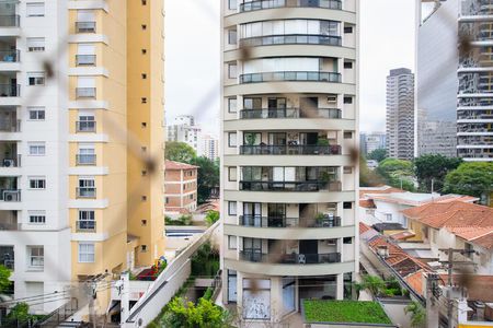 Vista Sala de apartamento para alugar com 3 quartos, 86m² em Vila Olímpia, São Paulo