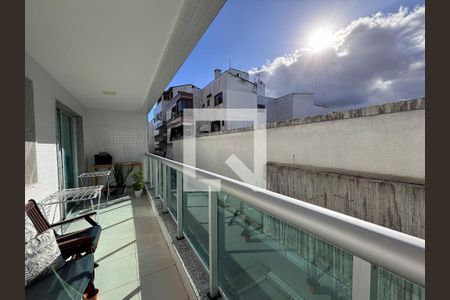 Varanda de apartamento à venda com 3 quartos, 83m² em Recreio dos Bandeirantes, Rio de Janeiro