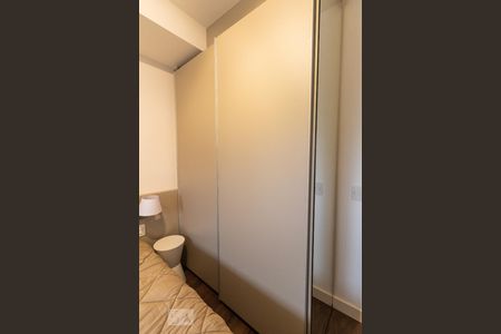 Suíte  de apartamento à venda com 1 quarto, 46m² em Santo Amaro, São Paulo