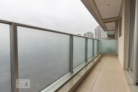 Sacada de apartamento à venda com 1 quarto, 46m² em Santo Amaro, São Paulo