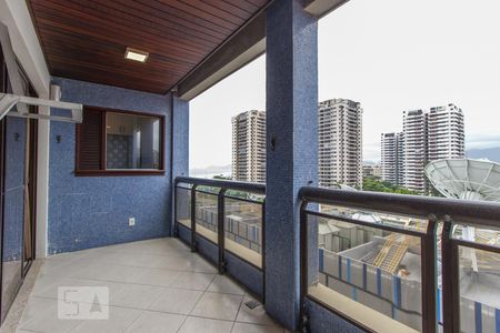 Varanda de apartamento para alugar com 1 quarto, 58m² em Barra da Tijuca, Rio de Janeiro