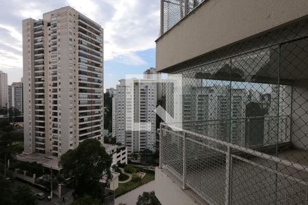Apartamento para alugar com 109m², 3 quartos e 2 vagasQuarto 2 _ Vista