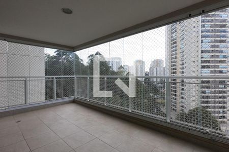 Varanda da Sala de apartamento para alugar com 3 quartos, 109m² em Vila Andrade, São Paulo