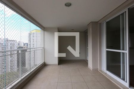 Varanda da Sala de apartamento para alugar com 3 quartos, 109m² em Vila Andrade, São Paulo