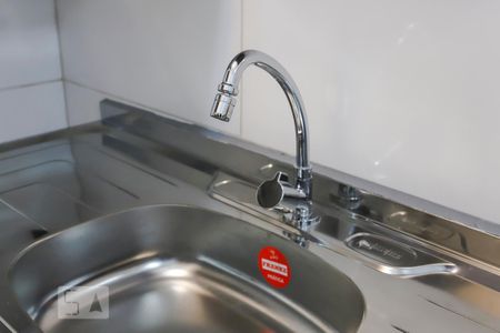 Cozinha de apartamento para alugar com 1 quarto, 35m² em Bela Vista, São Paulo