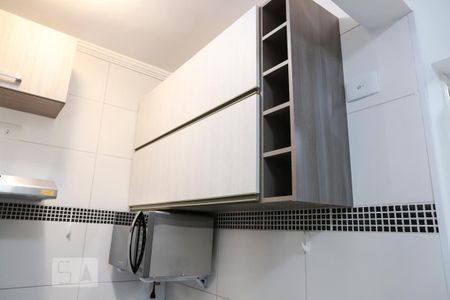 Cozinha de apartamento para alugar com 1 quarto, 35m² em Bela Vista, São Paulo