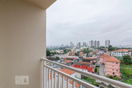 Varanda de apartamento para alugar com 2 quartos, 55m² em Jardim Cristiane, Santo André