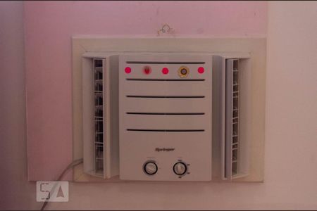 Apartamento para alugar com 117m², 3 quartos e 1 vagaDetalhe ar condicionado do quarto 2