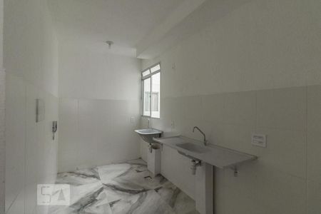 Cozinha de apartamento à venda com 2 quartos, 45m² em Santa Amélia, Belo Horizonte