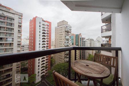 Varanda de apartamento para alugar com 2 quartos, 63m² em Jardim Paulista, São Paulo