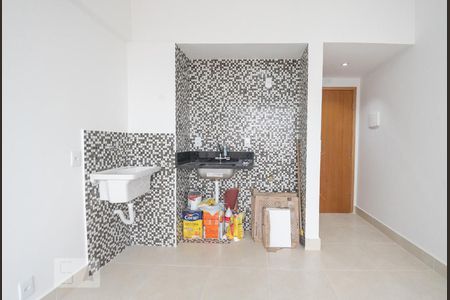 Cozinha de kitnet/studio à venda com 1 quarto, 22m² em Centro, Rio de Janeiro