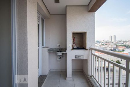 Varanda gourmet de apartamento para alugar com 2 quartos, 57m² em Vila Homero Thon, Santo André