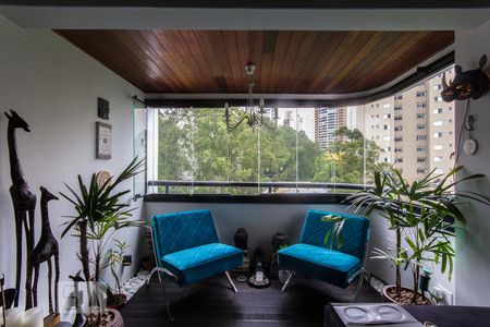 Sala  de apartamento para alugar com 2 quartos, 72m² em Vila Andrade, São Paulo