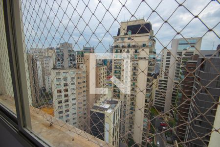 Vista da Sala de apartamento para alugar com 2 quartos, 78m² em Vila Nova Conceição, São Paulo