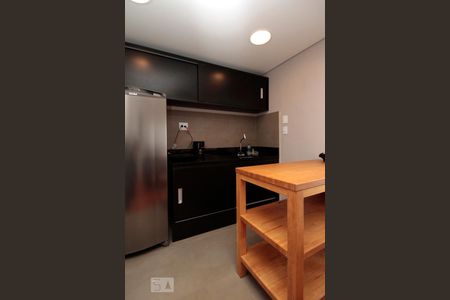 Cozinha de kitnet/studio à venda com 1 quarto, 30m² em Consolação, São Paulo