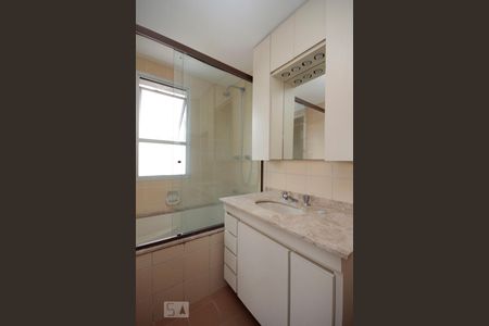 Banheiro da Suíte de apartamento à venda com 1 quarto, 39m² em Consolação, São Paulo