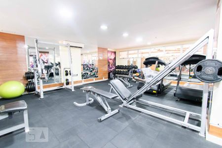 Apartamento para alugar com 27m², 1 quarto e 1 vaga Apartamento para alugar com 27m², 1 quarto e 1 vagaAcademia