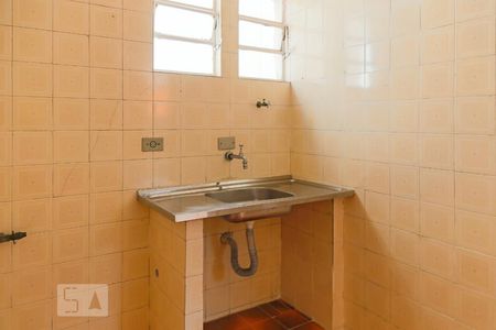 Cozinha de kitnet/studio para alugar com 1 quarto, 25m² em Bela Vista, São Paulo