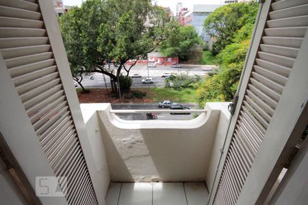 Varanda de kitnet/studio para alugar com 1 quarto, 25m² em Bela Vista, São Paulo