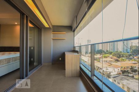 Studio para alugar com 41m², 1 quarto e 1 vaga Studio para alugar com 41m², 1 quarto e 1 vagaVaranda